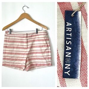 Artisan NY Striped Classic Shorts NWT